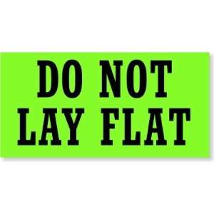  Do Not Lay Flat Fluorescent Paper (in rolls), 5 x 2.5 