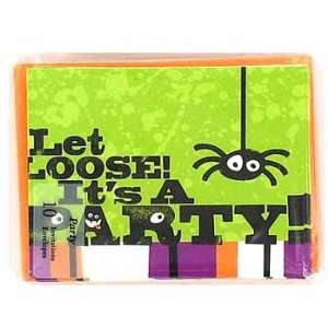   Let Loose Spider 10 Pack Invites Case Pack 120   364388 Toys & Games