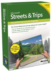   Streets & Trips 2011 w/Maps and Traffic NEW GPS Map Software B17 00492