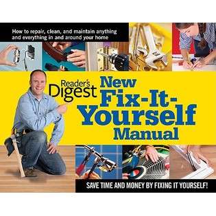 Penguin Group USA New Fix It Yourself Manual By Readers Digest at 