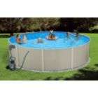 Swim Time Rugged Steel 15 ft Round 52 Deep Swimming Pool Package