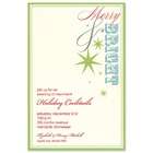 Inviting Company Merry & Bright Personalized Christmas Invitations (30 