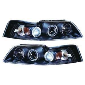 Ford Mustang 1999 2000 2001 2002 2003 2004 Head Lamps, Projector W 