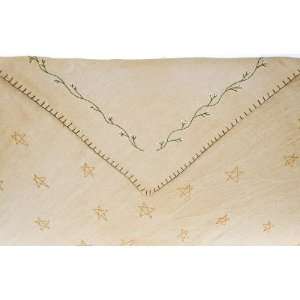   Blanket Stitch Edge and Vine or Star Detail Arts, Crafts & Sewing