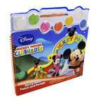   Mickey Mouse Clubhouse Watercolor Paint & Design Story Coloring Book