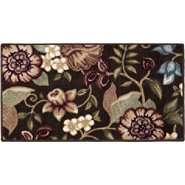   Home Elizabeth 27in X 45in Area Rug   Chocolate/Moss 