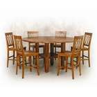 GS Furniture Arts and Crafts Bungalow Dining Table in Distressed 