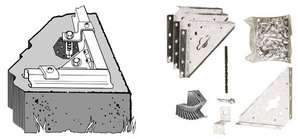 Arrow Storage Sheds Concrete Anchor Kit System (AK100)  