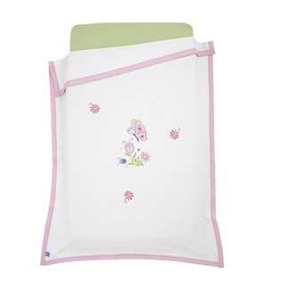 LivingTextilesBaby Bella Butterfly Waffle Cradle / Stroller Blanket