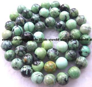 green grass Howlite turquoise round gemstone Beads 15  