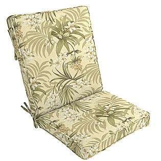 Patio High Back Chair Cushion   Doreena Twilight  Arden Outdoor 