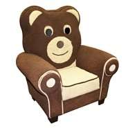 Magical Harmony Kids Fuzzy Bear Chair 