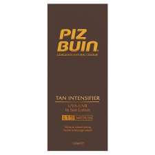 Piz Buin Tan Intensifier Lotion Spf 15 150Ml   Groceries   Tesco 