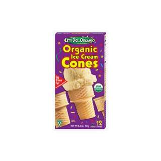 Lets DoOrganic Ice Cream Cones 2.3 oz. (Pack of 24)  
