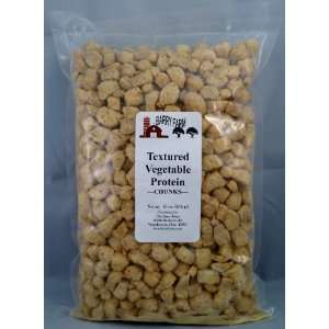 Textured Vegetable Protein Chunks, 1 lb. Grocery & Gourmet Food