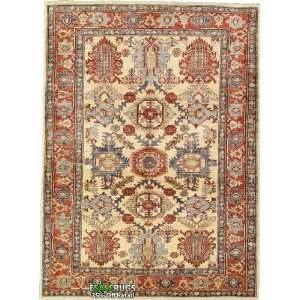  5 11 x 8 1 Kazak Hand Knotted Oriental rug