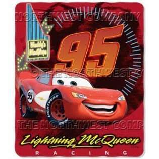   CARS Blanket   95 Racing Lightning McQueen Fleece Throw 