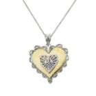 Inspirational Sterling Silver Heart  