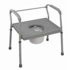    1208 0300 Heavy Duty Steel Commode with Platform Seat   Carton of 2