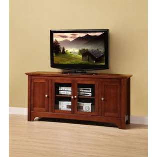   Company Anatina 52 in. Solid Wood TV Console with 4 Doors 