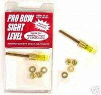 PRO Bow SIGHT LEVEL Archery Hunting Target 3 D SCREW ON  