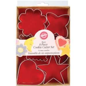 Metal Cookie Cutters 6/Pkg Basic Shapes 