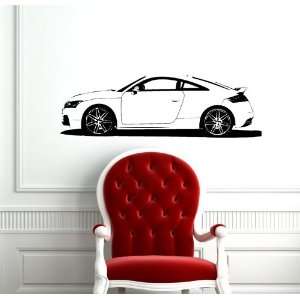  Cute Design Wall Vinyl Sticker Decal Art Mural Car Audi Tt Rs Coupe 