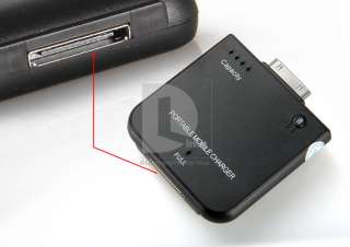   External Mobile Backup Battery Charger for iPhone 4S 4G 3G iPod  