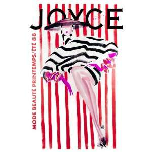 11x 14 Poster.  Joyce  Fashion Poster. Decor with Unusual images 