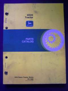 John Deere 4520 Tractors Parts Manual  