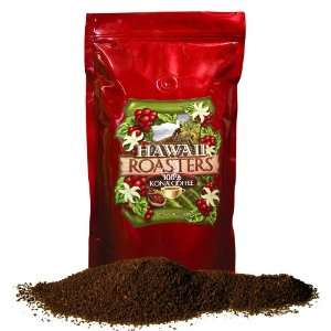   Farm Roasted 100% Kona Coffee, Ground, Medium Roast, 16 Ounce Bag