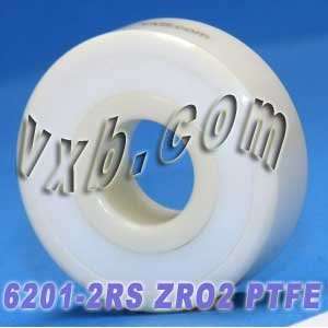 6201 2RS Full Ceramic Sealed Bearing 12x32x10 ZrO2 Ball Bearings 
