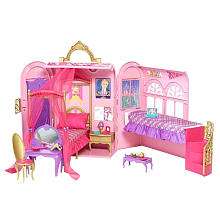   Princess Charm School Royal Bed & Bath Play Set   Mattel   