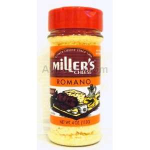 Millers Romano Cheese Shaker 4 oz  Grocery & Gourmet Food