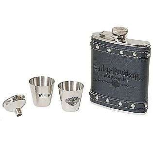   Flask gift set  Harley Davidson For the Home Drinkware Mugs & Sets