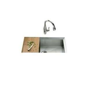  Kohler K 3158 H NA Poise Kitchen Sink, Single Basin W 