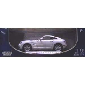    Blue Chrysler Crossfire 118 Scale Die Cast Vehicle Toys & Games