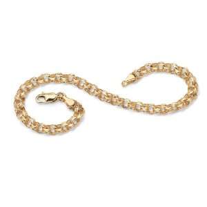  Lux 10k Gold Rolo Link Bracelet Lux Jewelers Jewelry