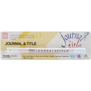  Zig Memory System Journal and Title Marker, Carded, Powder 