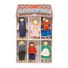 fermi Wooden Family Doll Set