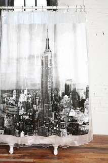 UrbanOutfitters  Empire State Building Shower Curtain