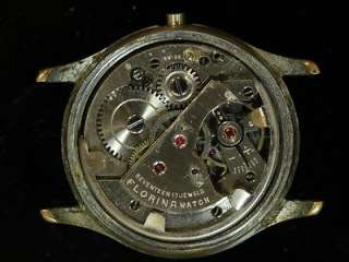 Vintage Le Courier Swiss Incabloc 17 Jewel Winding Movement Watch by 