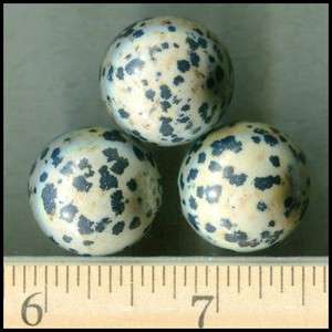 20mm DALMATION JASPER Sphere ~ Gemstone Marble ~ Each  