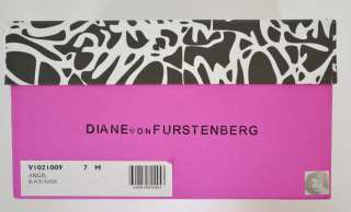 Diane Von Furstenberg DvF ANGEL Suede Boot NIB $440 ITALY Black 
