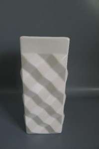 Rare Mid Century FIGGJO flint design Norway white vase  