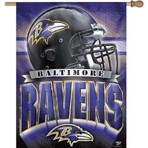  Wincraft Baltimore Ravens 27x37 Vertical Flag