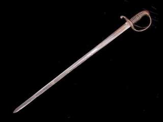 NICE SPANISH / MEXICAN SHORT SWORD HANGER 19TH CENTURY  