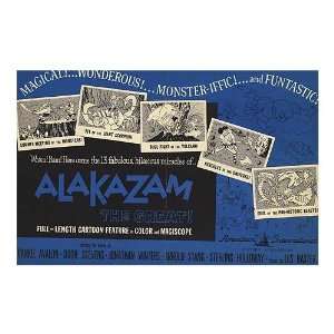  Alakazam The Great Movie Poster, 20 x 13 (1961)