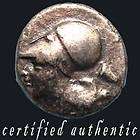Certified Antient Greek Coin, Pegasus & Perseus 85 BC #R 819