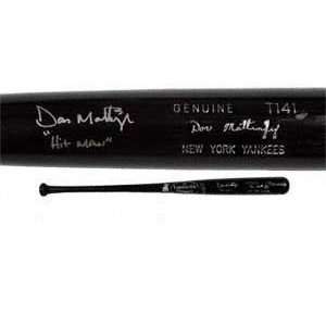  Don Mattingly New York Yankees Autographed Black T141 Model 